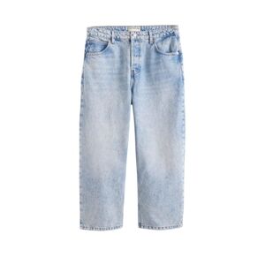 Free People Washed Light Blue Boyfriend Jeans
